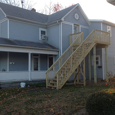 Room addition and deck Tipp City, Ohio